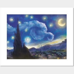 Another Starry Night Posters and Art